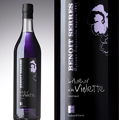 Liqueur a la violette Benoit Serres