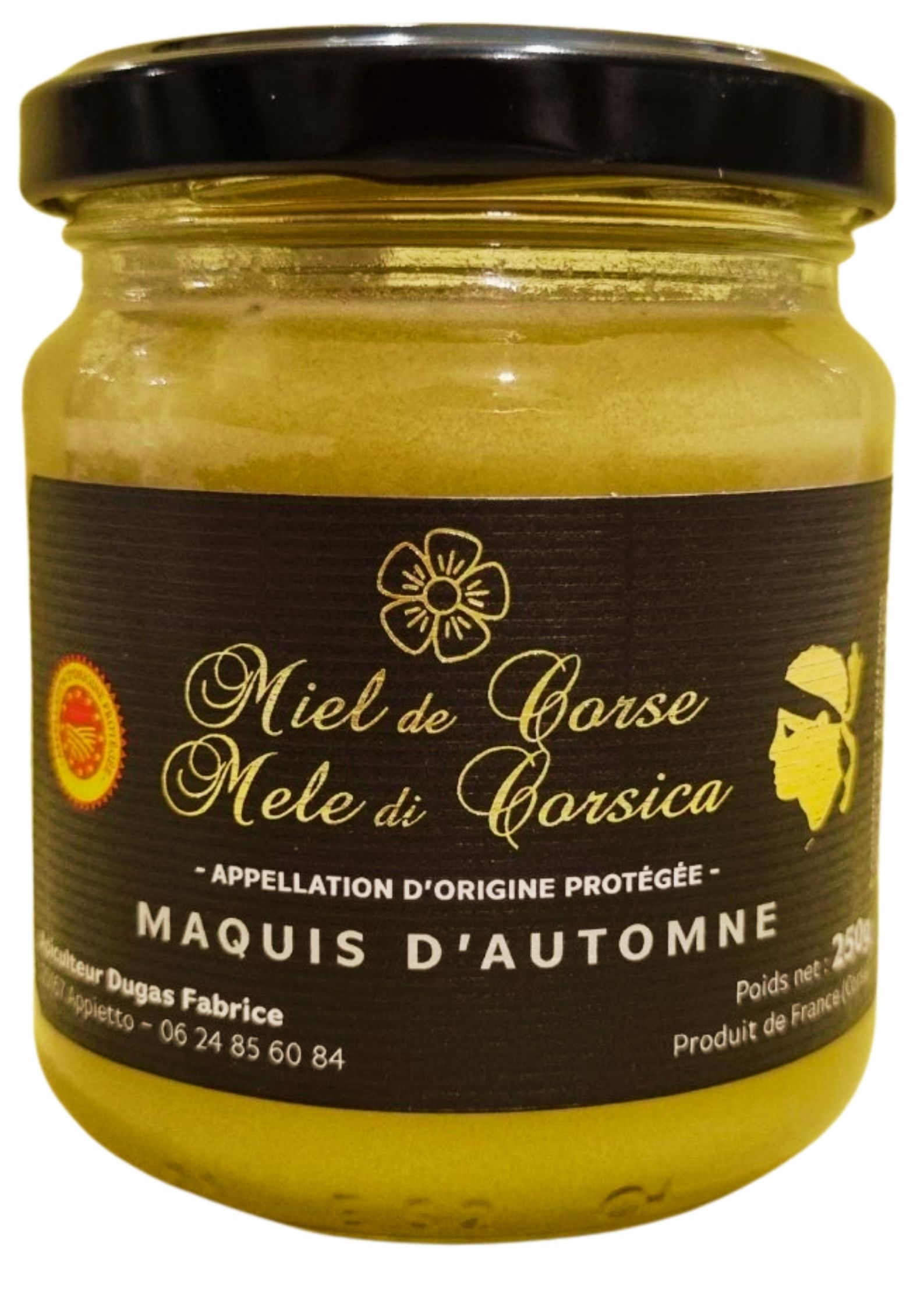 Dugas Fabrice-miel de corse-maquis d' automne-www.luxfood-shop.fr