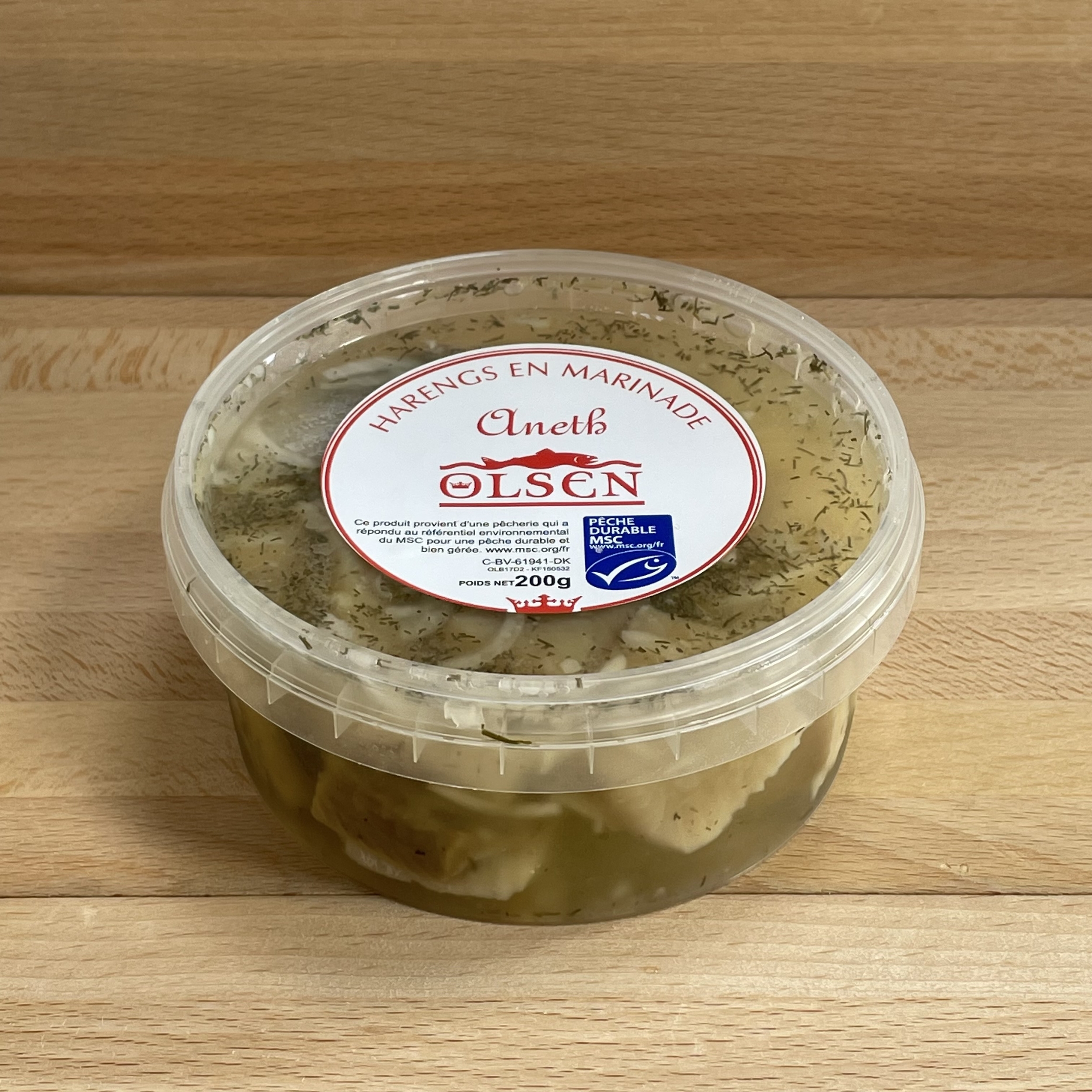 Harengs marinade aneth 200g-OLB17D2-olsen-www.luxfood-shop.fr