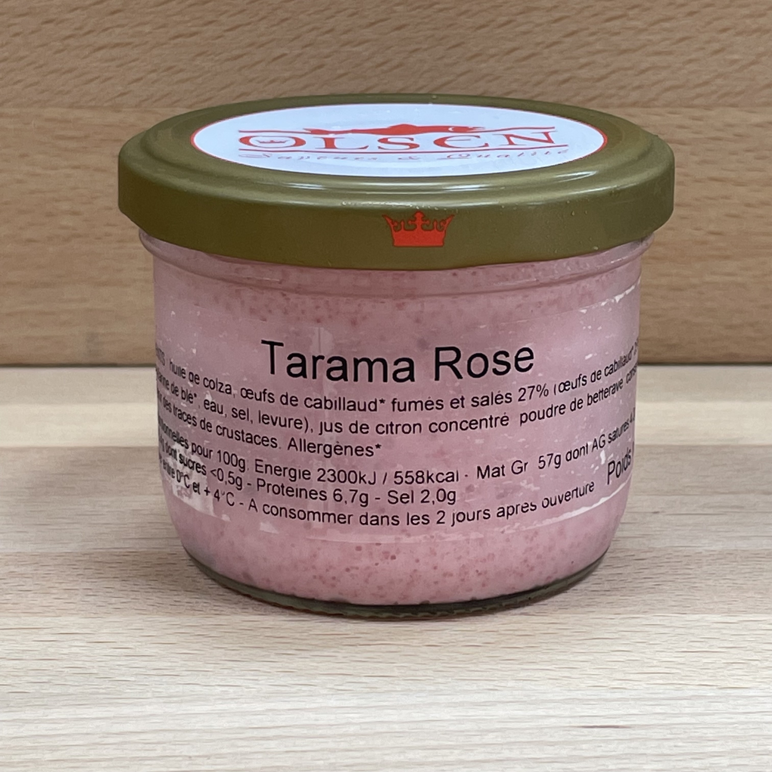 Tarama rose 90g-OLB29F-olsen-www.luxfood-shop.fr
