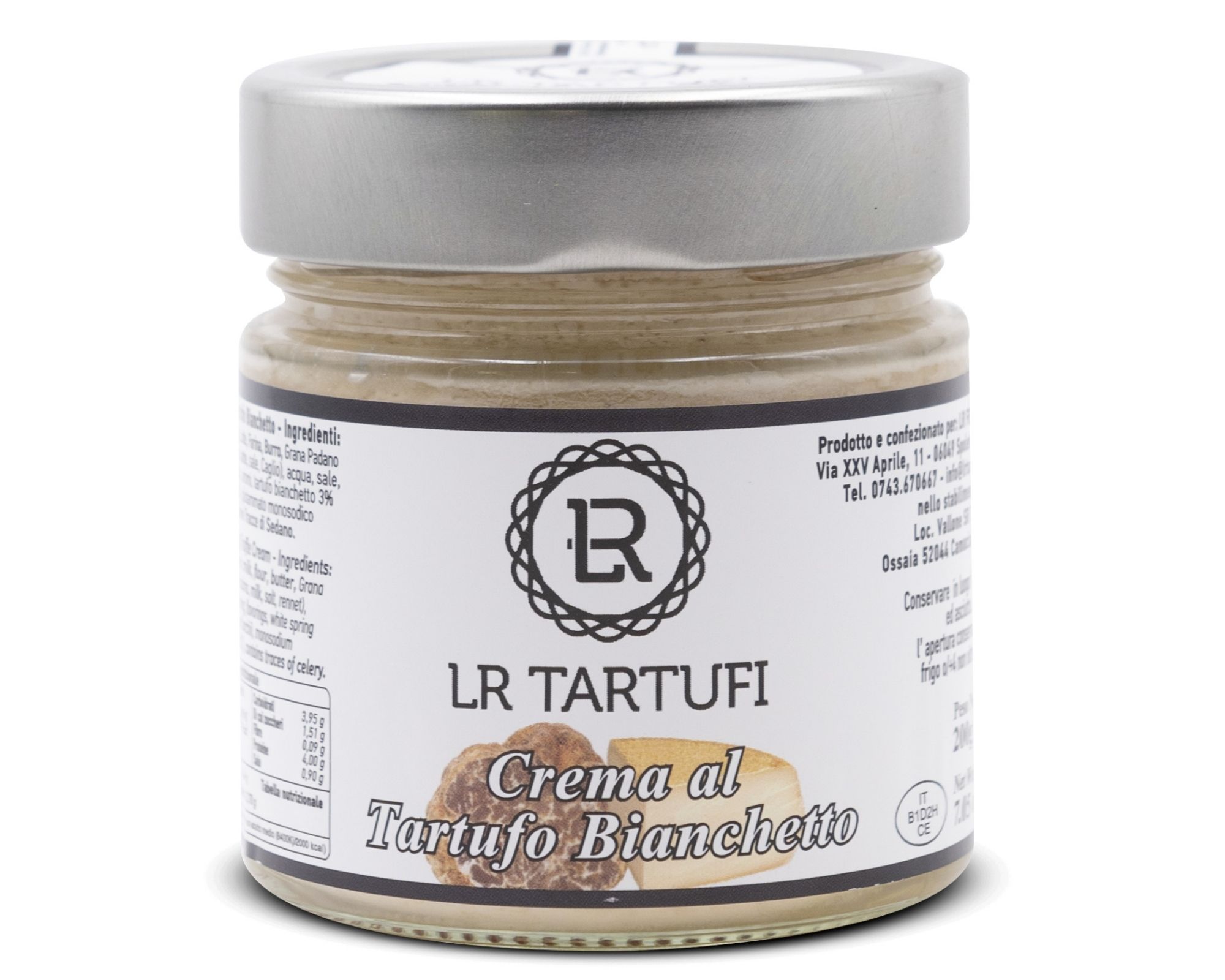 Crème truffe blanche 200gr - LR Tartufi