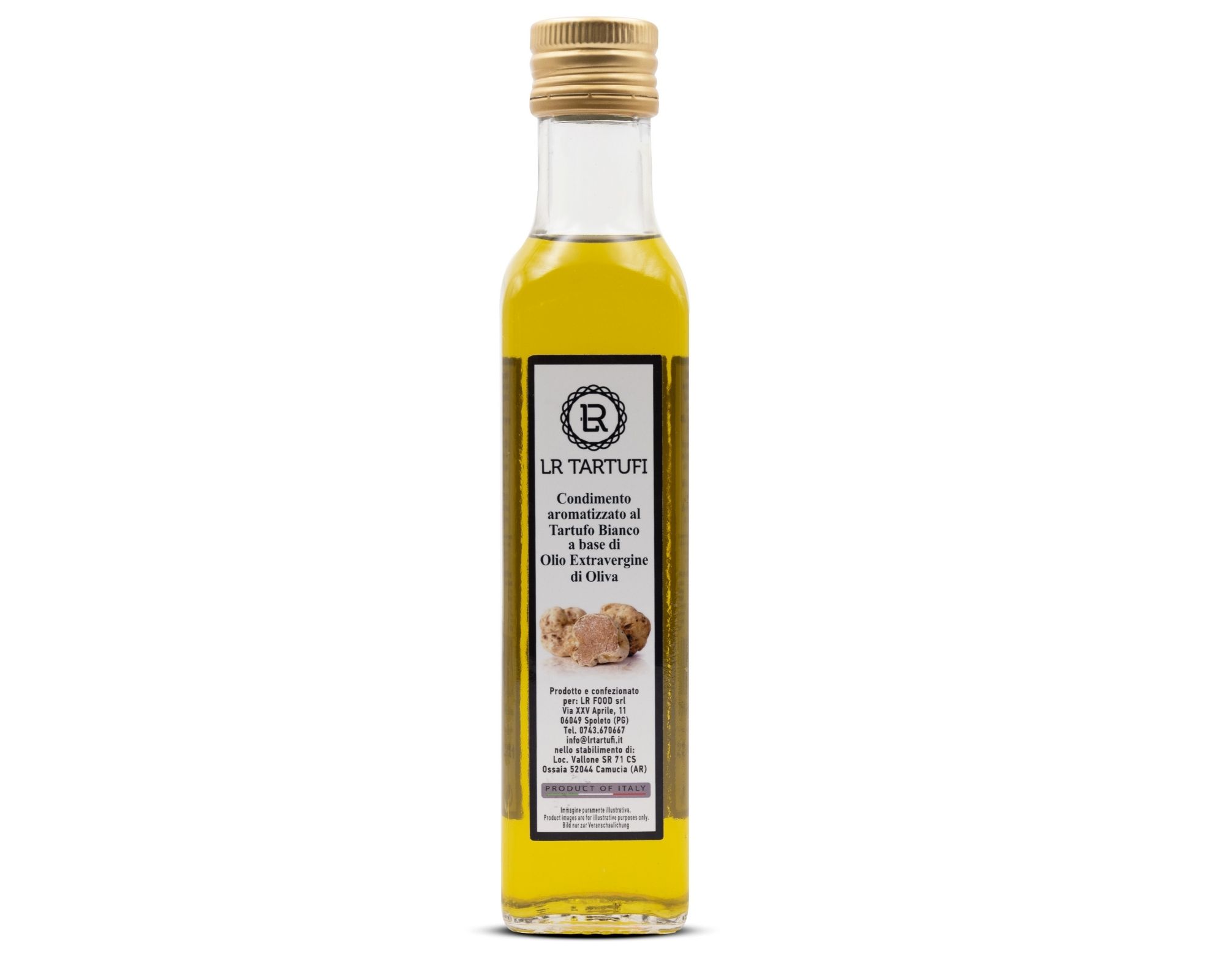 huile d'olive truffe blanche 250ml - LR Tartufi