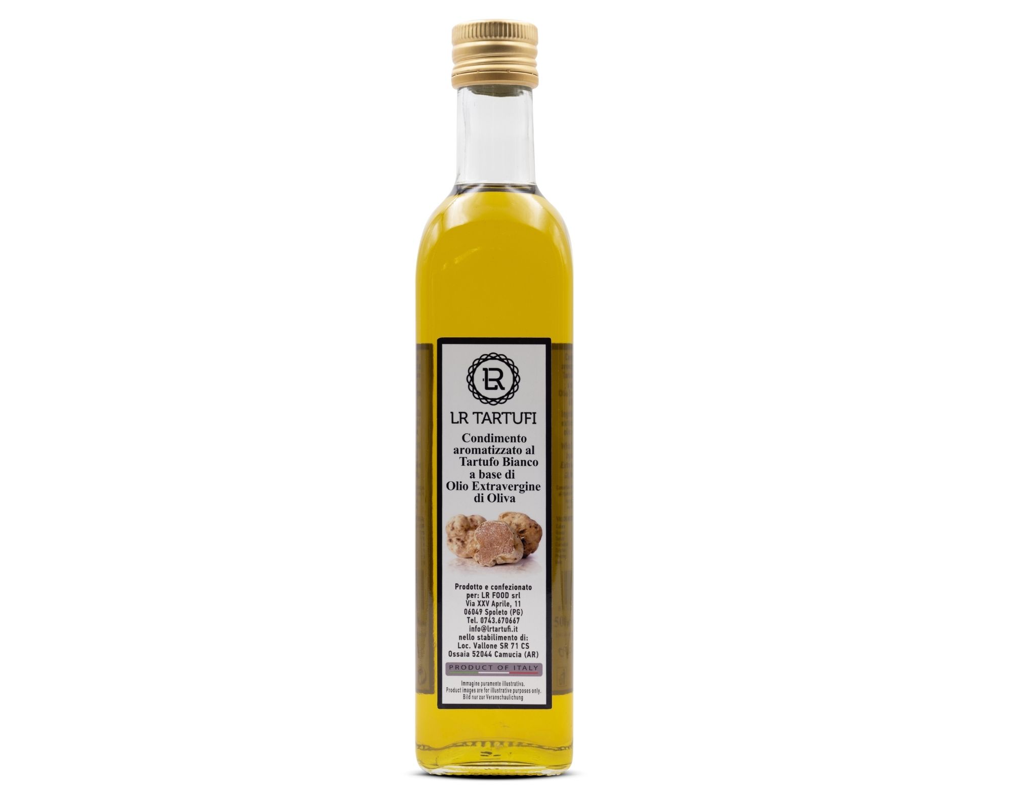huile d'olive truffe blanche 500ml - LR Tartufi
