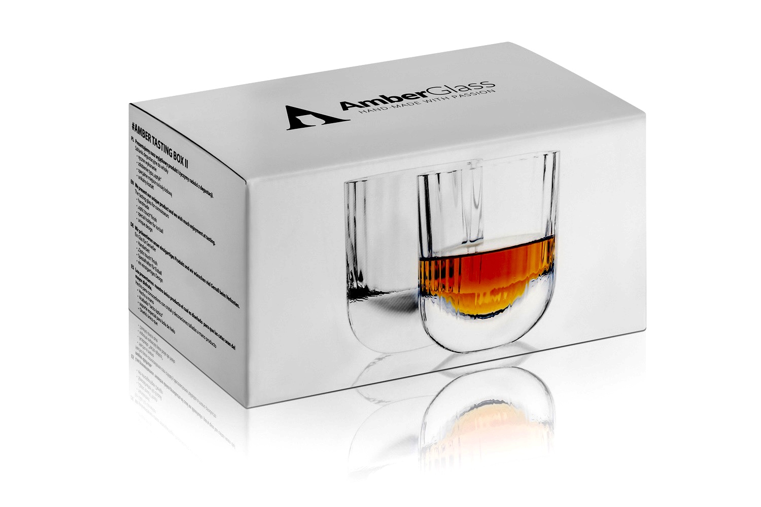 Amber Tasting Box II AmberGlass Verre de dégustation Whisky fabriqué à la main-2