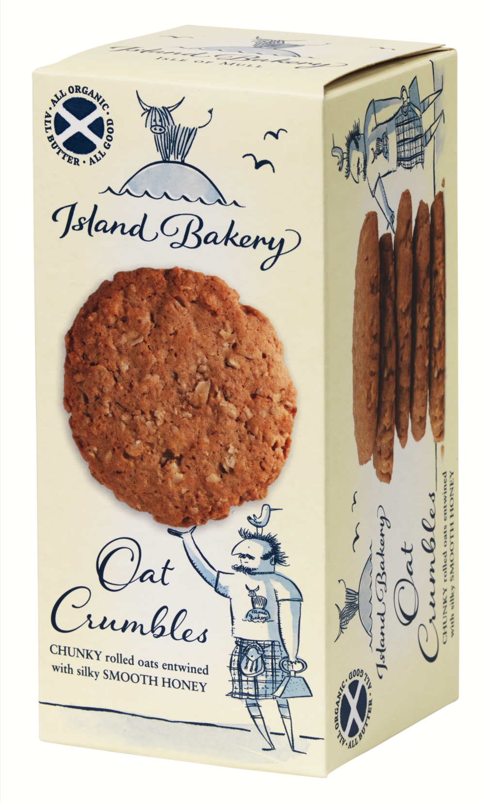 Biscuits à la pomme et à la cannelle, façon crumble Island Bakerybiscuits écossais
