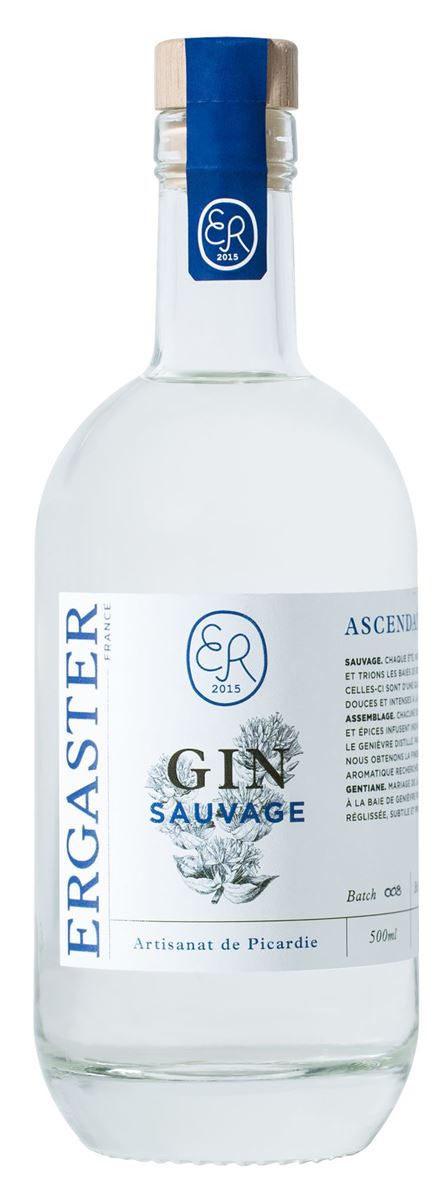 gin sauvage Ascendance Ergaster Picardie www.luxfood-shop.fr