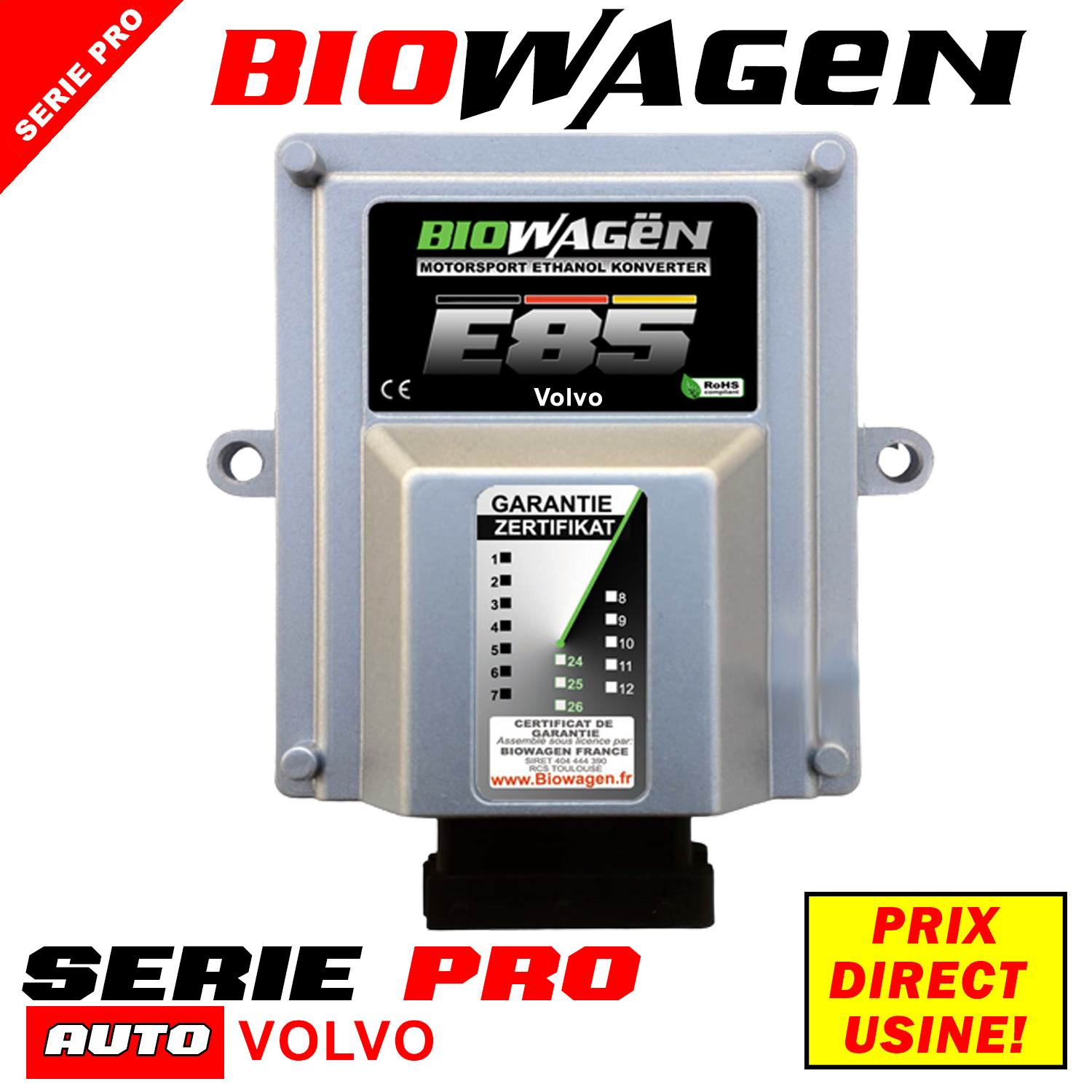 Boîtier éthanol Kit Ethanol E85 VOLVO