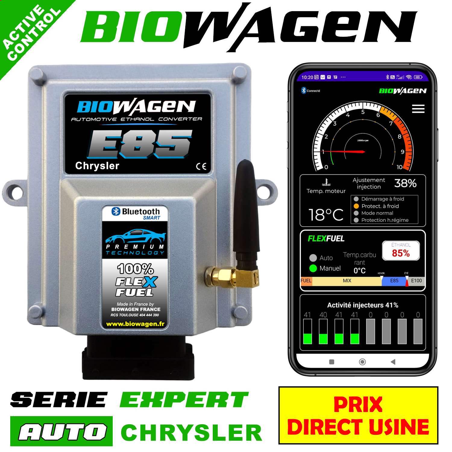 kit Ethanol e85 Chrysler