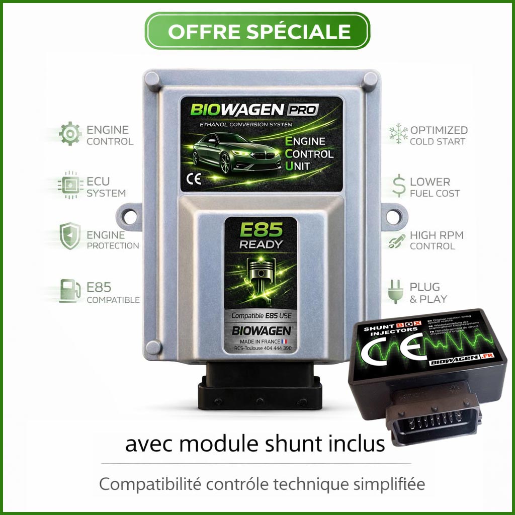 boitier ethanol E85 auto pro