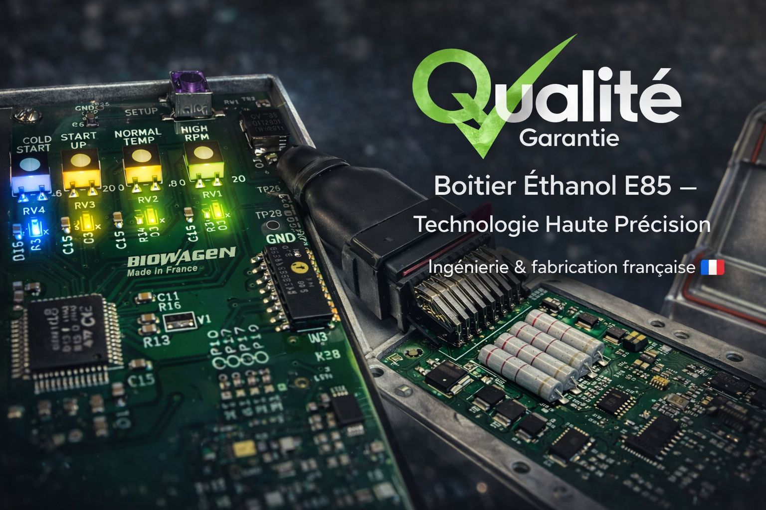 boitier ethanol de haute technologie