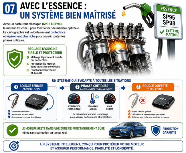 07 sp95 systeme maitrise e85