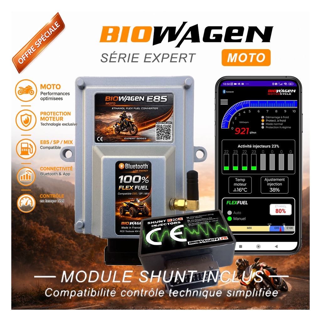 boitier ethanol MOTO