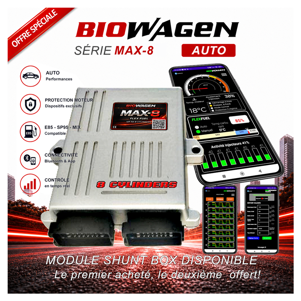 boitier ethanol 6 cylindres
