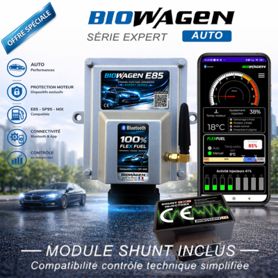 boitier ethanol auto expert + shunt