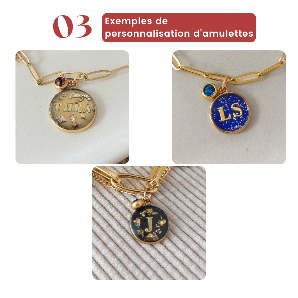 Exemple bracelet personnalisés