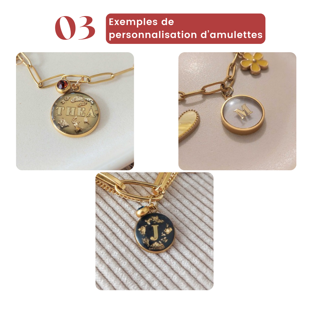 exemple amulettes bracelets