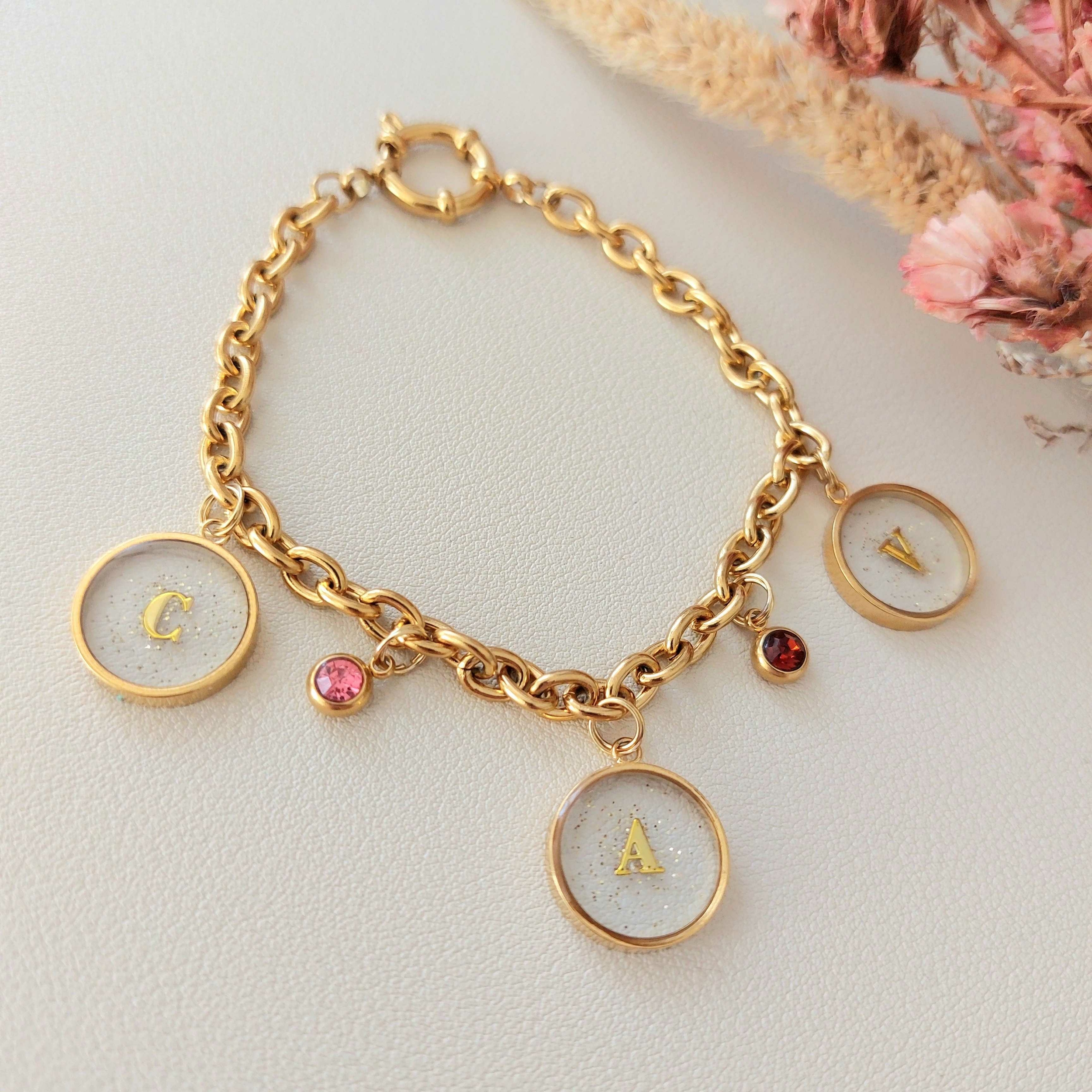 Bracelet initiale