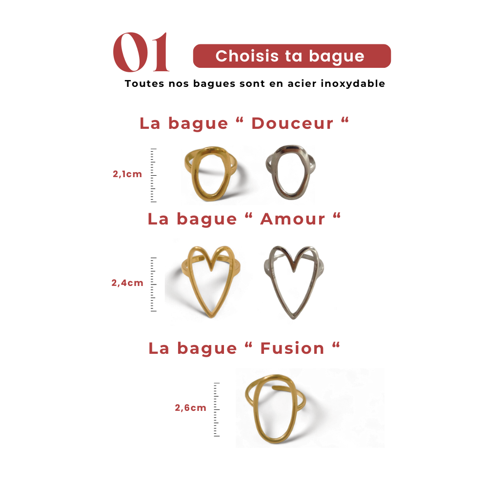 Bagues personnalisables