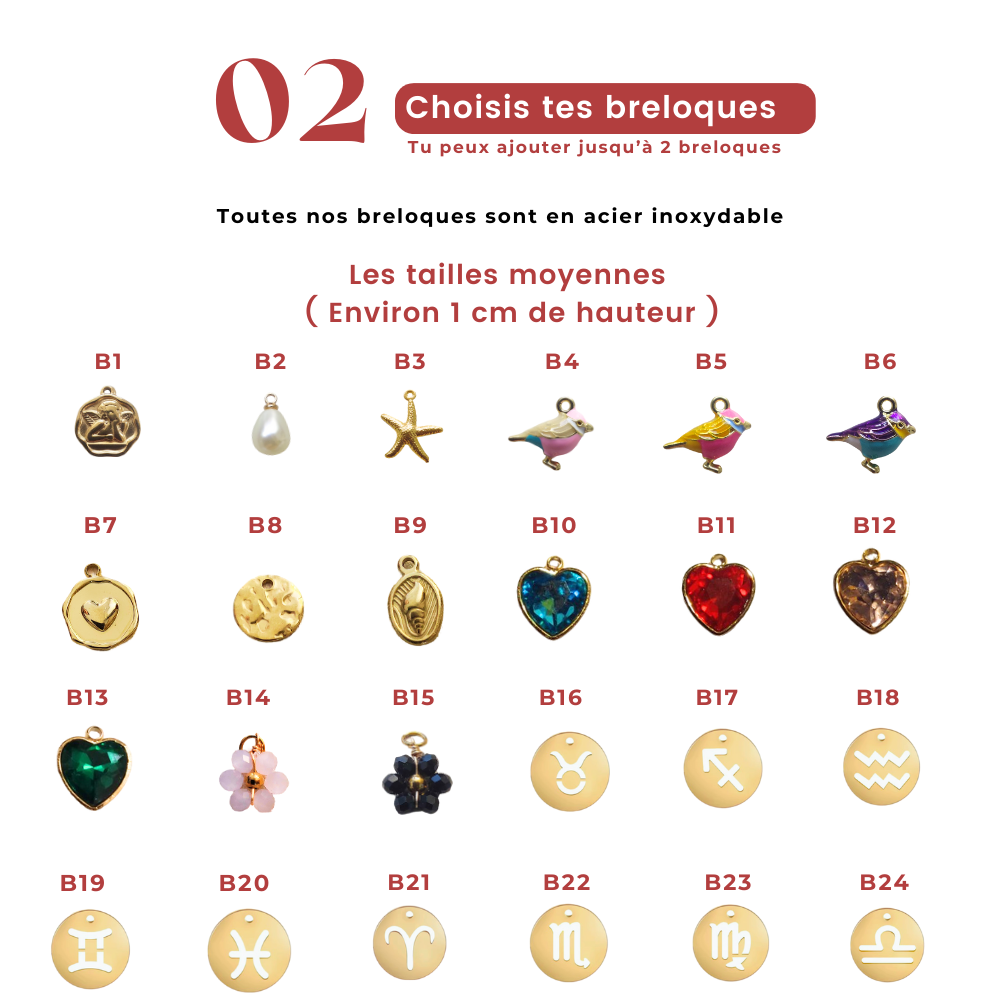 Charms bague