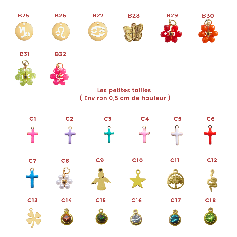 Charms bague