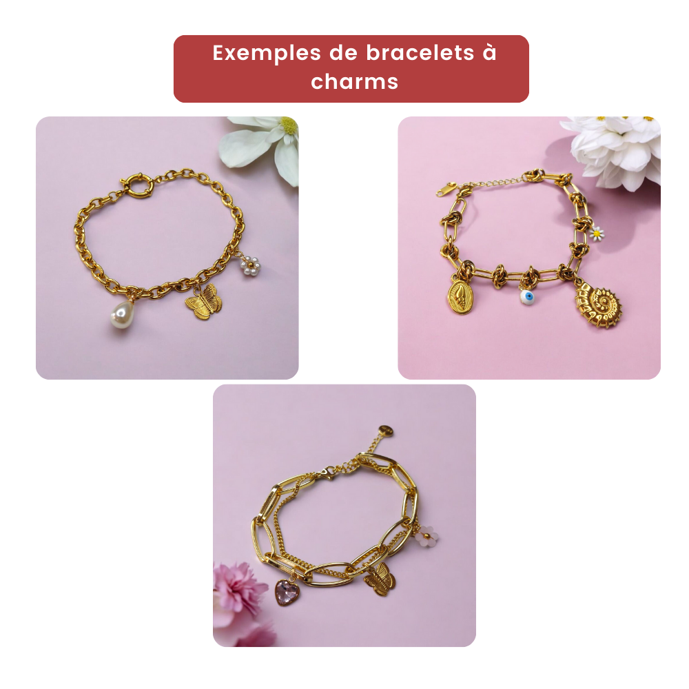 exemple bracelet charms