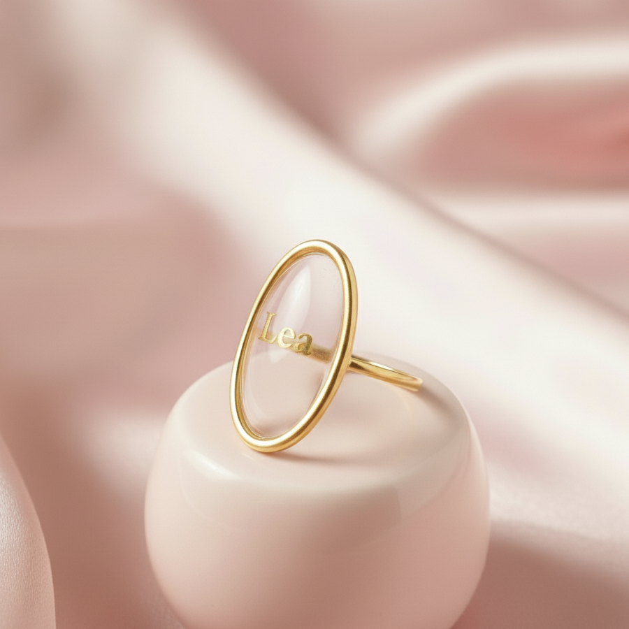 Bague fusion vue de côté