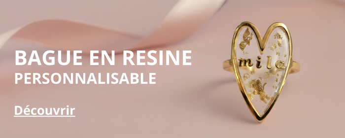 Bague en résine