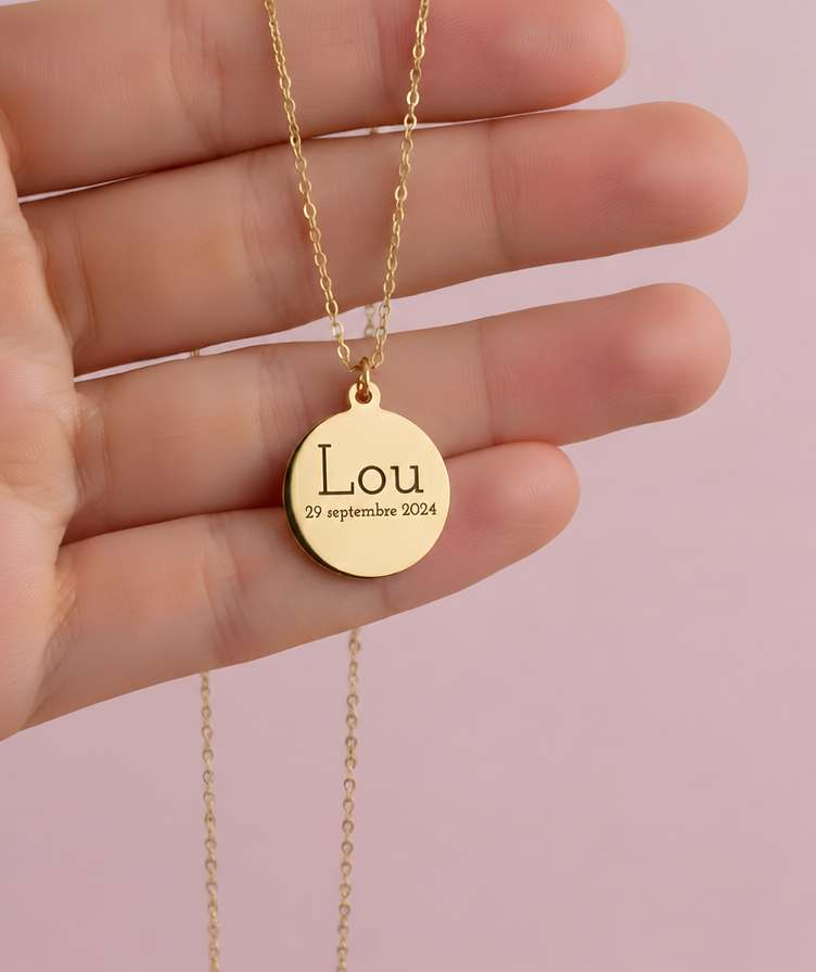 Bijoux avec gravure