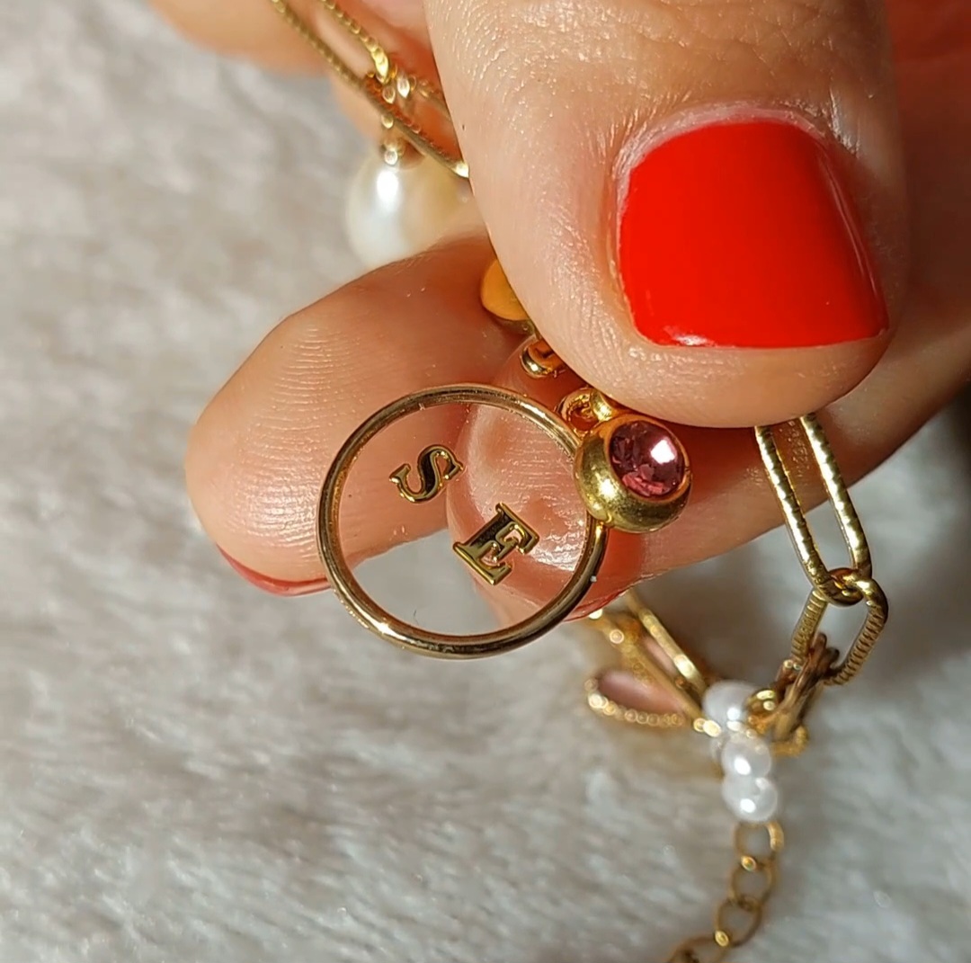 bracelet personnalise initiale se