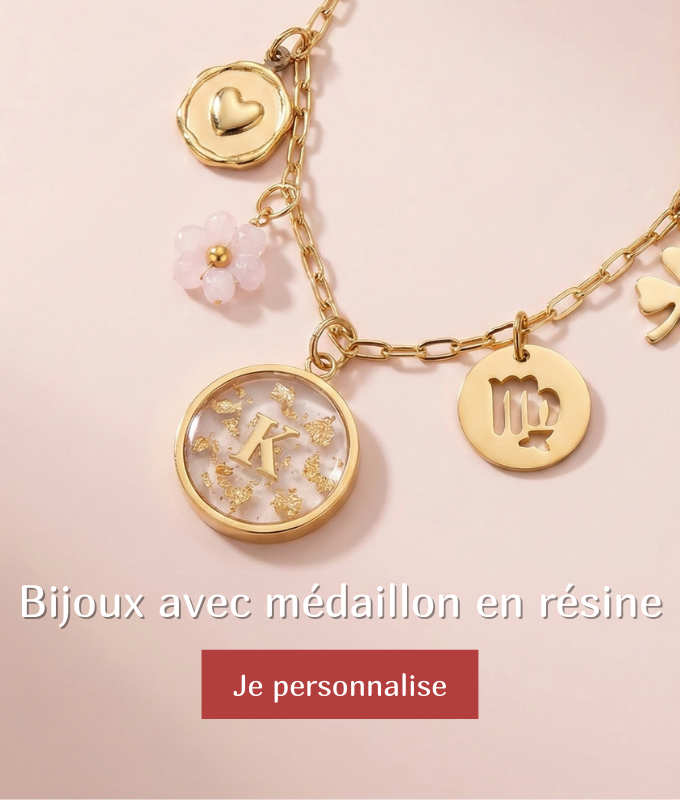 Bijoux en résine