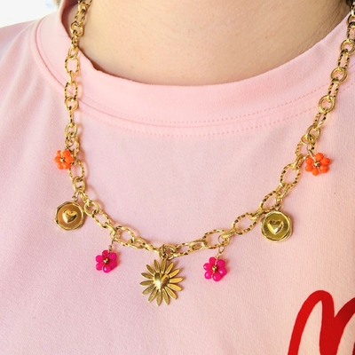 Collier 100% charms