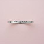 bracelet jonc argenté