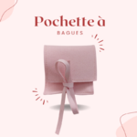 pochette à bague