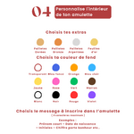 Personnalise ton médaillon