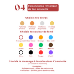 Personnalisation amulette