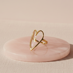 Bague amour côté droit