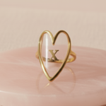 Bague amour de face