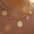 Collier personnalisé charms médaille gravée