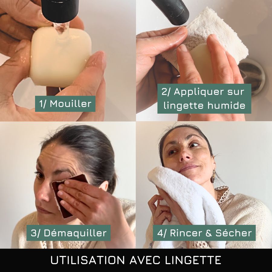 demaquillant solide Clarence Bordeaux bio naturel efficace waterproof