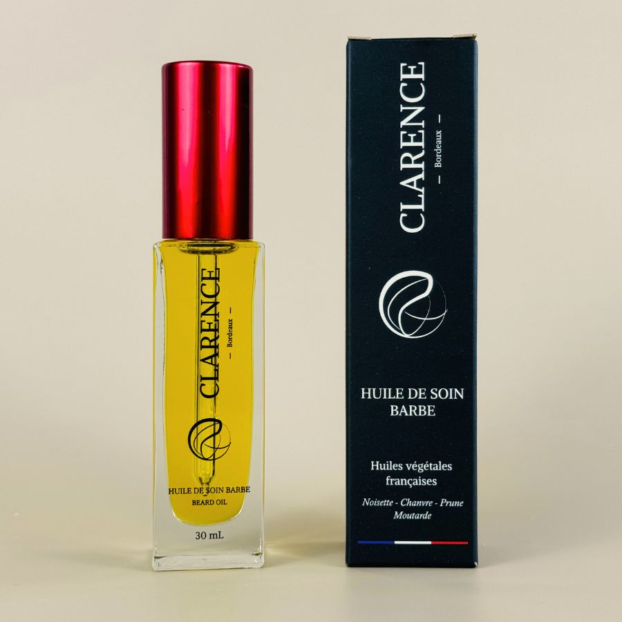 huile barbe Clarence Bordeaux made in france moutarde