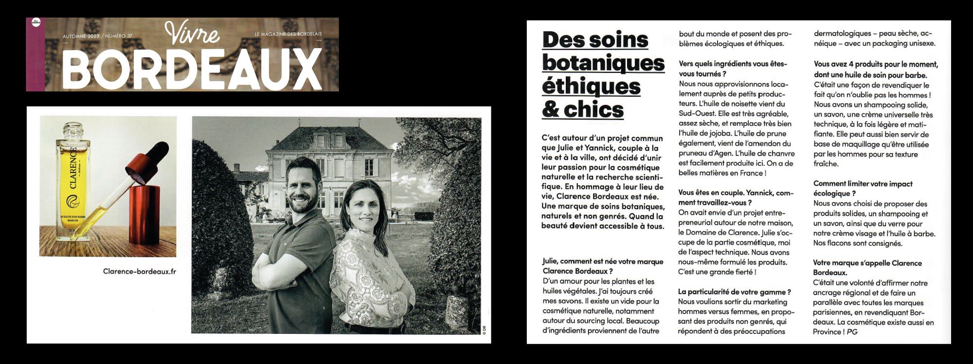 article vivre bordeaux clarence bordeaux