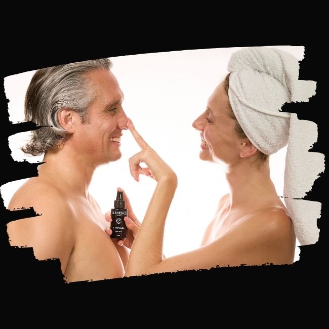 clarence bordeaux skincare genderless unisexe