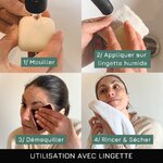 demaquillant solide Clarence Bordeaux bio naturel efficace waterproof