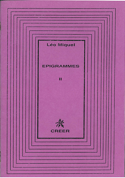 ÉPIGRAMMES II