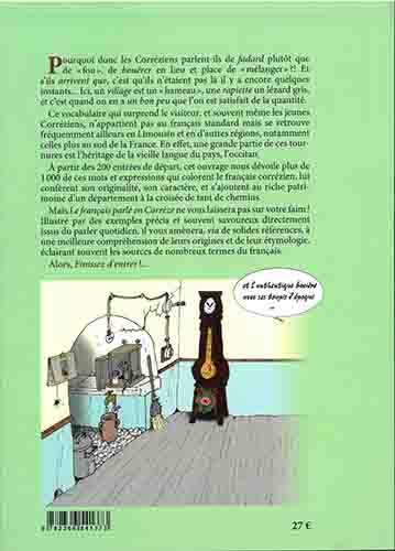 Dos de couverture du livre Le français parlé en Corrèze