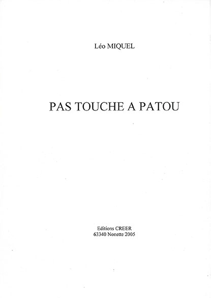 Pas touche a Patou