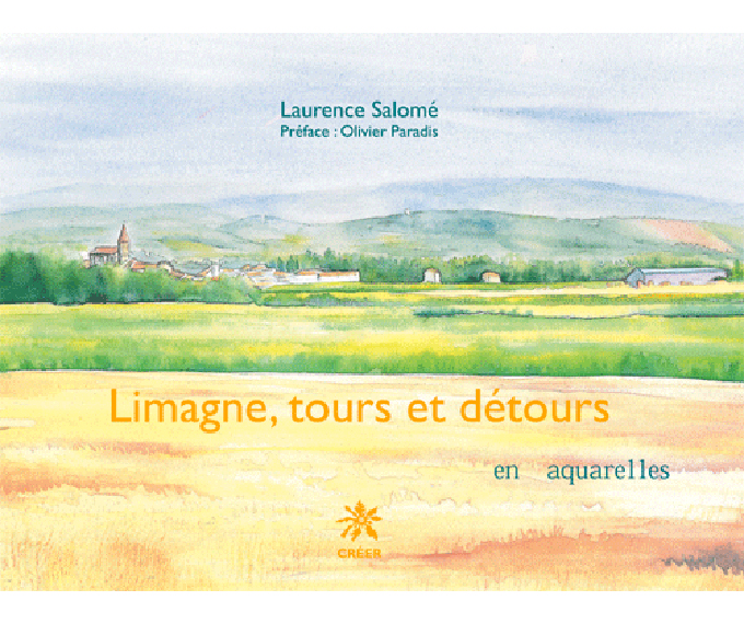 Limage tours et détours, en aquarelles
