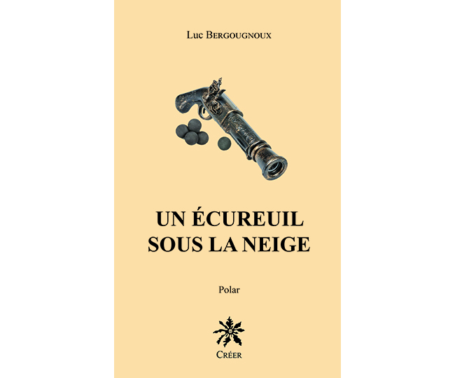 un écureuil sous la neige - 1e de couverture 