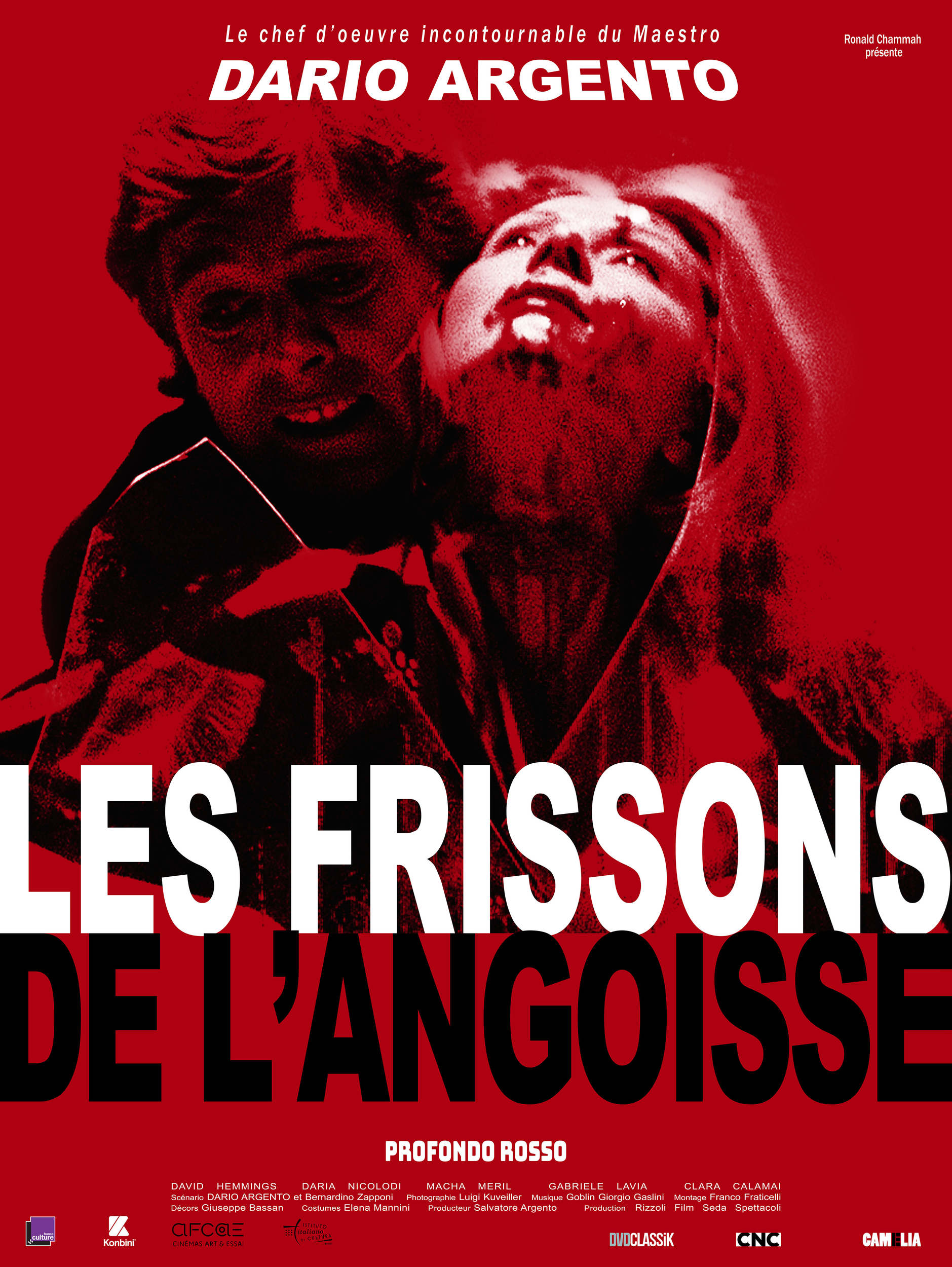 affiche Frissons de l'angoisse