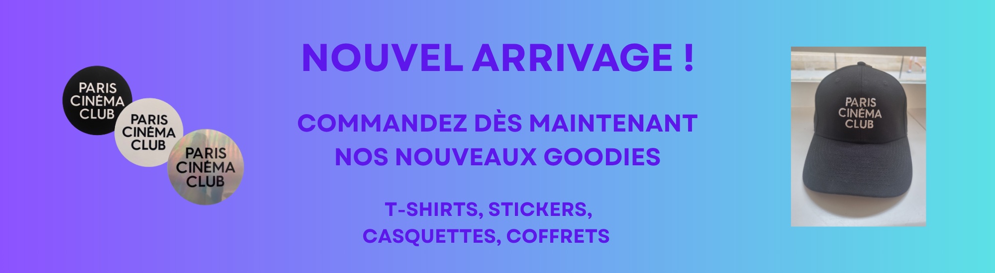 nouvel arrivage goodies